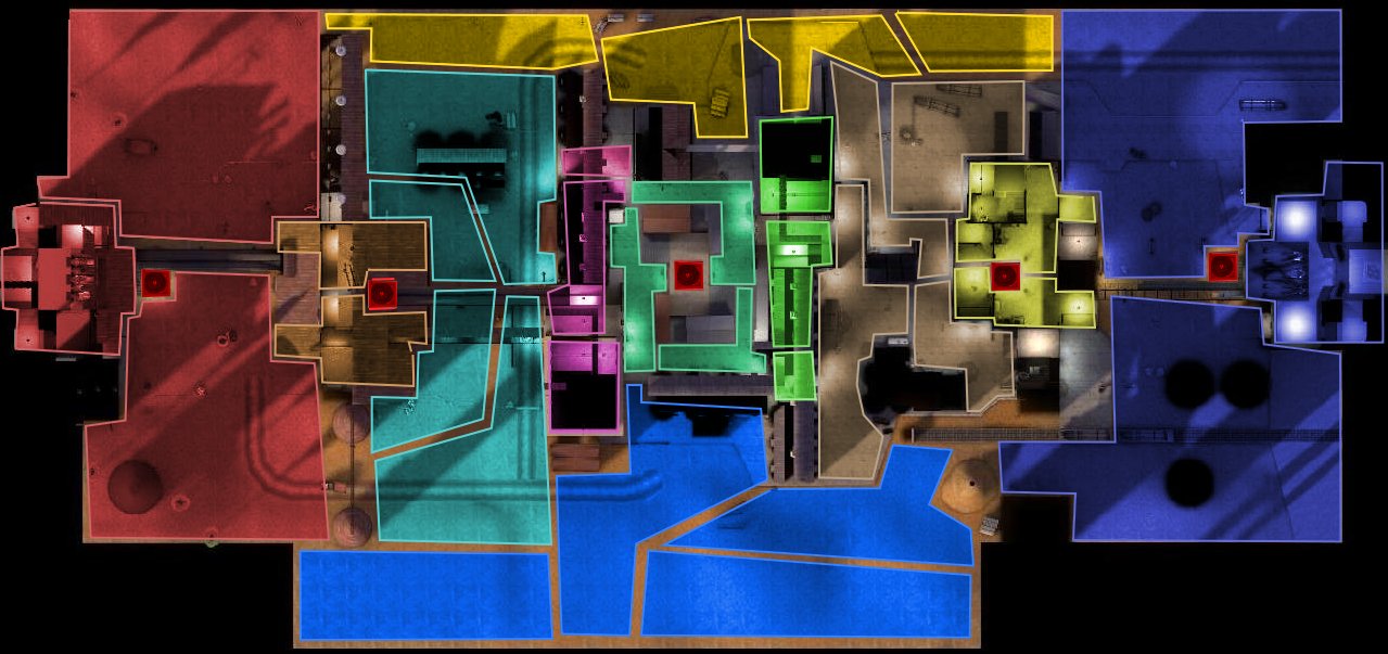 the map